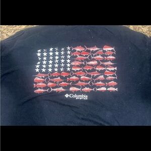 Columbia fish t-shirt